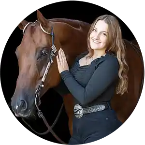 Horse show exhibitor Nikol